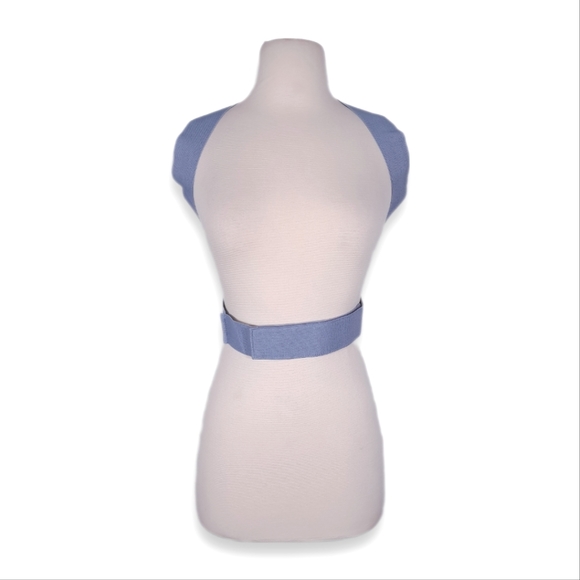 Athletic Back Support Womens Mens Shoulder Gym Support Spine Belt Brace Back - Picture 2 of 14